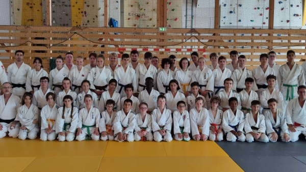 Les Judokas San-Marciaux se préparent dans le Jura !  