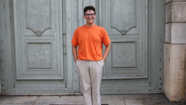 Maxence Rodot, 16 ans, élève de Terminale et des rêves plein la tête
