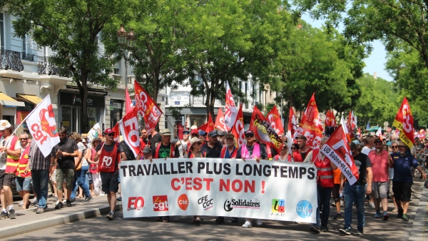 Réforme des retraites : Revivez la 14ème journée de mobilisation à Chalon-sur-Saône contre la réforme des retraites