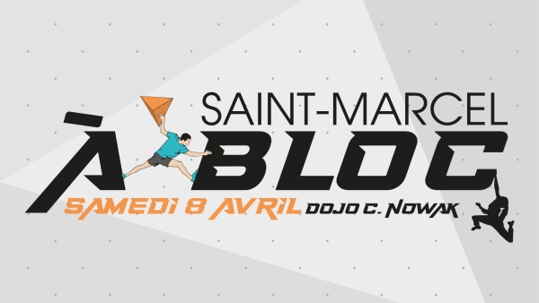 Venez passer un moment convivial et ludique le 8 avril au Dojo Nowak avec « Saint-Marcel à Bloc » ! 