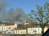 Violent incendie en cours sur Chalon sur Saône 