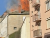 Violent incendie en cours sur Chalon sur Saône 