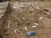 Des milliers de silex retrouvés sur le chantier de fouille de Fragnes-La Loyère