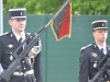 La promotion 520 de l'école de gendarmerie de Chaumont vient rendre hommage à Paul Michelot 