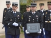 La promotion 520 de l'école de gendarmerie de Chaumont vient rendre hommage à Paul Michelot 