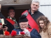 Le Saint-Patron des vignerons de Mercurey hébergé chez Jeanne et François Raquillet 