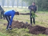 Une belle action avec le lycée horticole de Tournus, planter pour protéger l'apiculture