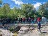 Les vétérans de l’Entente Mellecey-Mercurey en escapade en Ardèche