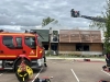 Violent incendie ce vendredi après-midi au restaurant McDonald's de Beaune-Levernois