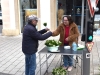 A Chalon-sur-Saône, les vendeurs de muguet étaient présents aux coins des rues   
