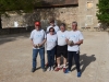 Succès du Concours vétéran de Boules d’Or Chalonnaise : la quadrette  Prost,  Bon,  Leureaud  et Griffonet  remporte le concours