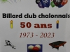 Anniversaire réussi pour les 50 ans de l’Association du  Billard Club Chalonnais