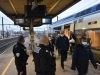 Opération de Police sur le contrôle du ‘Pass Sanitaire’ et du port du masque ce matin à la Gare de Chalon-sur-Saône