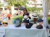 La place de la mairie de Saint Rémy transformée en grand marché de producteurs locaux par Human@Terre.