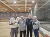 Reprise en demi-teinte pour les barbarians qui se classent dans le top 5 du concours quadrette vétérans de Montceau-les-Mines 