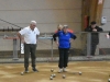 Succès du concours triplette mixte de boules lyonnaises organisé par le secteur 2, remporté par l’équipe d’Isabelle Dussauge, Gilles Drevet et Charles Bouhot 
