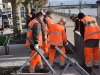 Montée des eaux de la Saône  à Chalon : Un mur anti-crue de 320 mètres de long installé