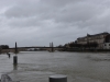 Montée des eaux de la Saône  à Chalon