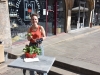 A Chalon-sur-Saône : suite à une floraison précoce (fin mars), les vendeurs de muguet étaient moins nombreux aux coins des rues