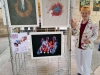 Remise de la médaille de la ville de Givry à Silke Rautenberg, bourgmestre d'Oppenheim