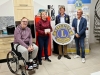 Le Lions club Mercurey Côte chalonnaise fait un don à deux associations « Handisport »