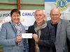 Le Lions club Mercurey Côte chalonnaise fait un don à deux associations « Handisport »