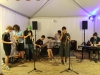 Les élèves du conservatoire ont fait le "Buzz" en fin de soirée à Couches.