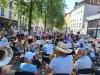 Des aubades place de Beaune à Chalon sur Saône dimanche matin 19 juin.