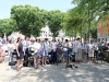 Des aubades place de Beaune à Chalon sur Saône dimanche matin 19 juin.