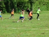 Une rencontre de foot organisée pour les ados de centres de loisirs.