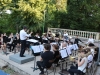 Quand le Brass Band du conservatoire ne fait qu’un avec Mellecey Loisirs Cirque en concert à Champforgeuil.