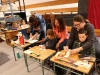 La bibliothèque de Châtenoy le Royal transformée en atelier créatif pour les enfants le temps d’un après-midi. 