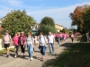 On a dépassé les 300 personnes au rassemblement pour la marche rose à Châtenoy le Royal.