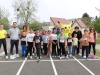 "Faites du sport, fête de l’athlétisme", les élèves des 3 groupes scolaires de Châtenoy le Royal sur le terrain.