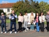 250 personnes mobilisées pour apporter leur soutien aux malades atteints du cancer du sein.