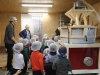 Semaine du goût : les 25 enfants de grande section de l’école maternelle Berlioz de Châtenoy le Royal en visite au moulin Terres de Moulin Madame.