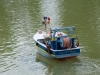 Modélisme naval Châtenoy le Royal : rassemblement régional avec en vedettes le paquebot Normandie et la Goélette Recouvrance sur l’étang Chaumont.