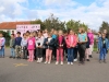 Belle mobilisation pour la marche rose organisée par le CCAS de Châtenoy le Royal Mercredi 6 Octobre.