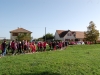 Octobre Rose à Crissey, 200 participants à la marche dimanche matin, une centaine le soir pour la retraite aux lampions et pour le feu d’artifice.