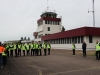 La promotion 2025 des Cadets de la gendarmerie 71 en visite au centre de formation de l’Ecole Nationale de l'Aviation Civile ENAC à l’aéroport de St Yan.