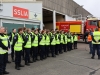 La promotion 2025 des Cadets de la gendarmerie 71 en visite au centre de formation de l’Ecole Nationale de l'Aviation Civile ENAC à l’aéroport de St Yan.