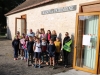 Les enfants de CM1 de l’école "Notre Dame des Varanges" de Givry en visite pédagogique à Fontaines.
