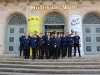La classe défense du lycée de Fontaines en visite à l’Hôtel de ville de Chalon sur Saône et à la sous-préfecture.