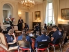 La classe défense du lycée de Fontaines en visite à l’Hôtel de ville de Chalon sur Saône et à la sous-préfecture.