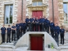 La classe défense du lycée de Fontaines en visite à l’Hôtel de ville de Chalon sur Saône et à la sous-préfecture.