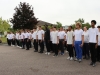 Les élèves des classes défense de S&L en rallye à la Base Pétrolière Interarmées de Gergy. Retour sur les cérémonies de montée des couleurs et des récompenses.