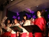 Oslon a chanté samedi 10 décembre au spectacle "Chantons Noël" de Sandrine et Gilbert Drigon.