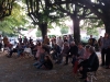 L’Orchestre d’Harmonie Saint Rémy /Les Charreaux a débuté ses aubades de plein air par le quartier des Charreaux