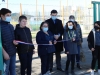 Inauguration du nouveau city stade rue Pierre Jacques à St Rémy, financé par la société ARES.