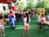 Saint Rémy : Clap de fin de "Place à l’été" 2023 avec les mascottes Mario et Pikachu.